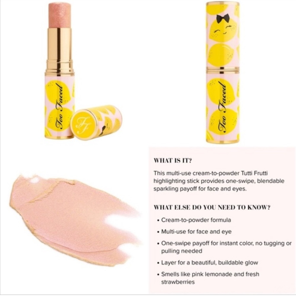 🩷💛TOO FACED®️PINK LEMONADE💛🩷 - Picture 11 of 12